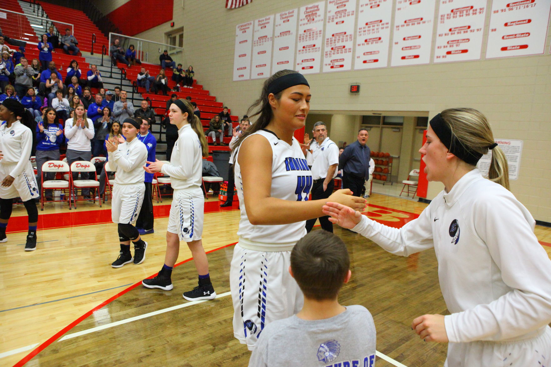 Gallery: Girls Basketball Sectional Finals - E.C. Central vs. Lake Central